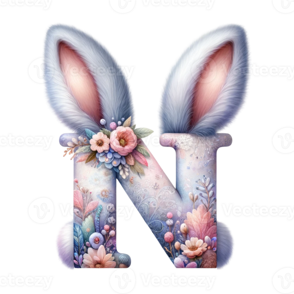 Alphabet A-Z Bunny Clipart Making Learning Both Fun And Visually Captivating png