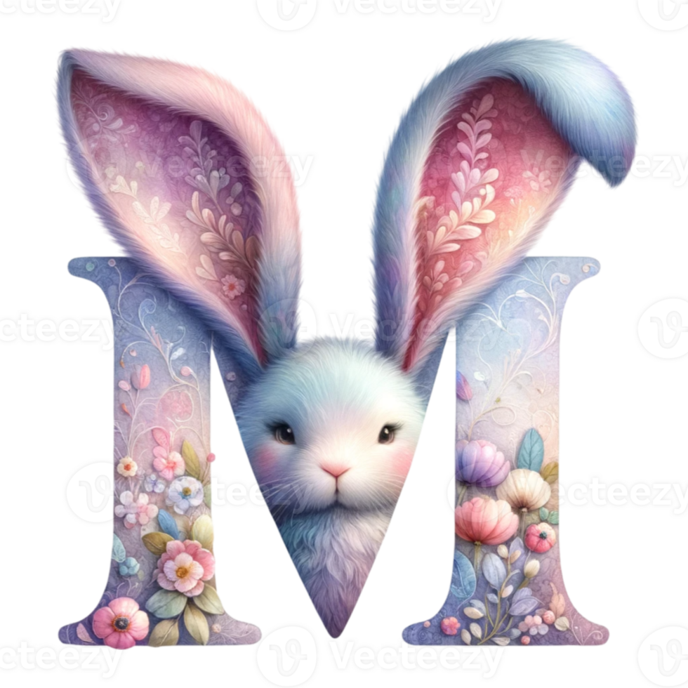 Alphabet A-Z Bunny Clipart Making Learning Both Fun And Visually Captivating png