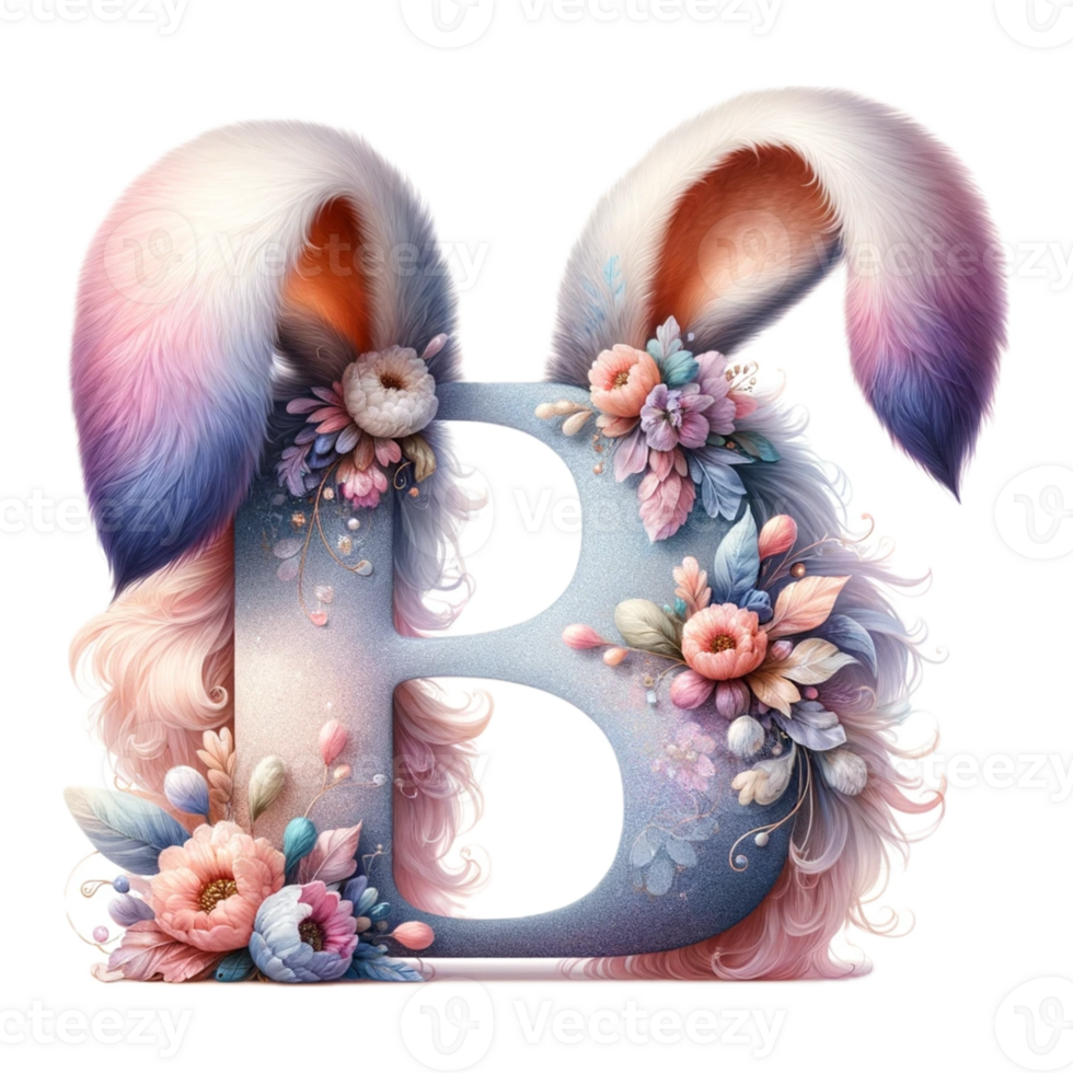 Alphabet A-Z Bunny Clipart Making Learning Both Fun And Visually Captivating png