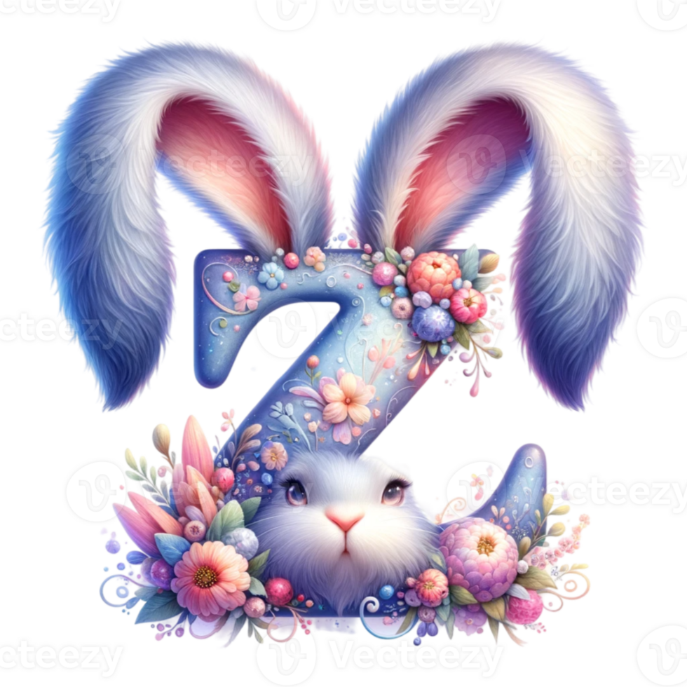 Alphabet A-Z Bunny Clipart Making Learning Both Fun And Visually Captivating png