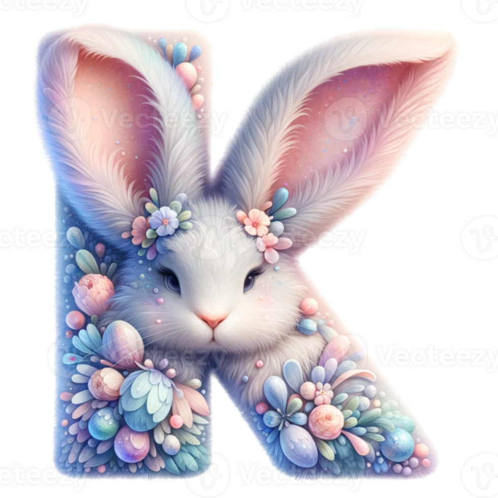 Alphabet A-Z Bunny Clipart Making Learning Both Fun And Visually Captivating png