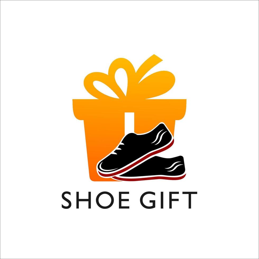 Shoe logo design illustration vector