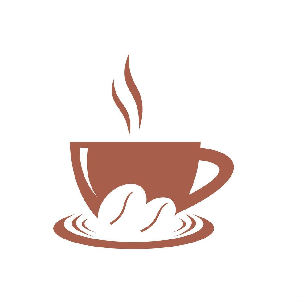 coffee logo template illustration design vector