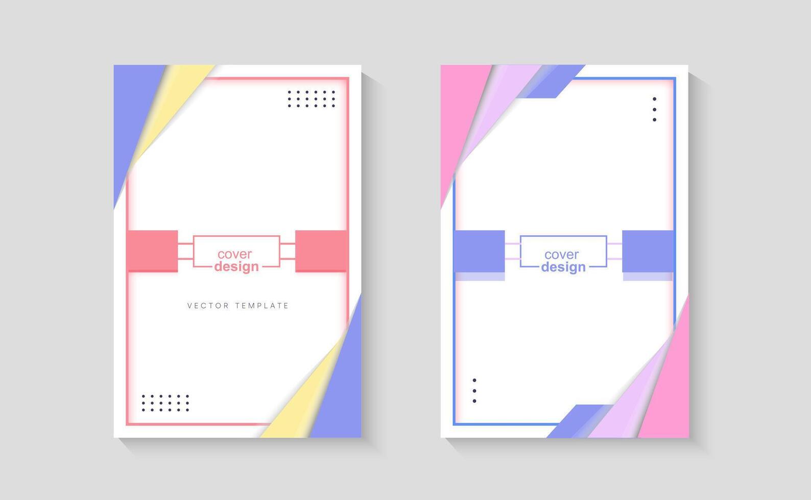 elegant cover design background vector