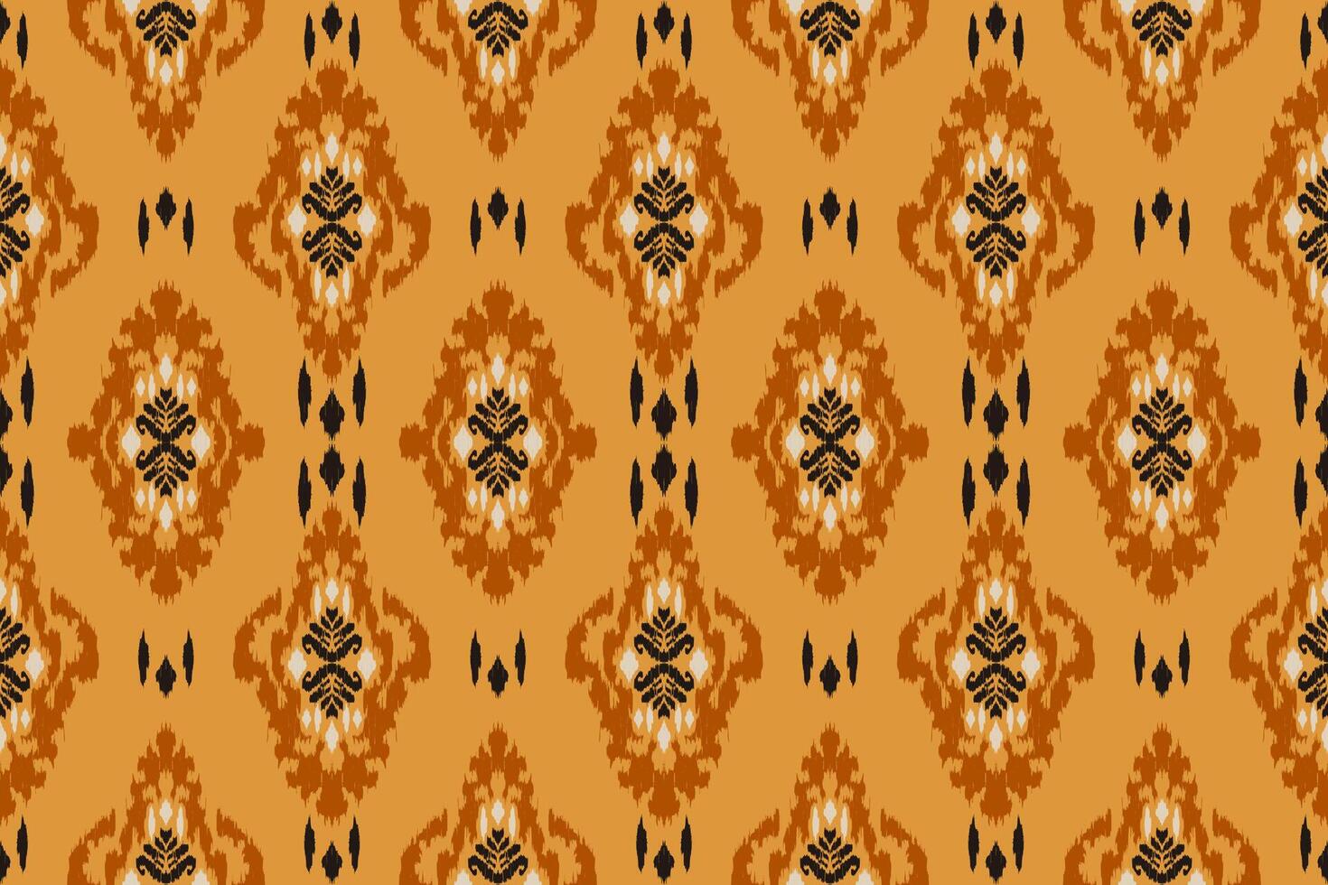 ikat tribal indio sin costura modelo. étnico azteca tela alfombra mandala ornamento nativo boho cheurón textil.geometrico africano americano oriental tradicional ilustraciones. bordado estilo. vector