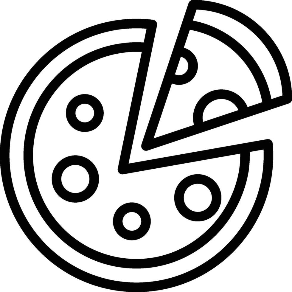 Pizza Icon. pizza icon vector