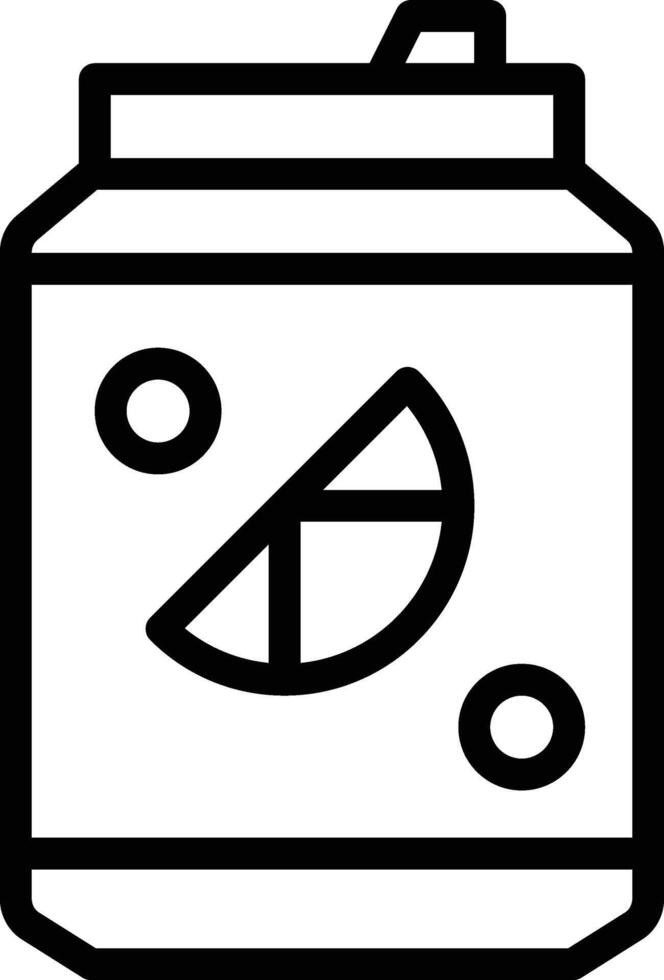 Canned Drink Icon vector
