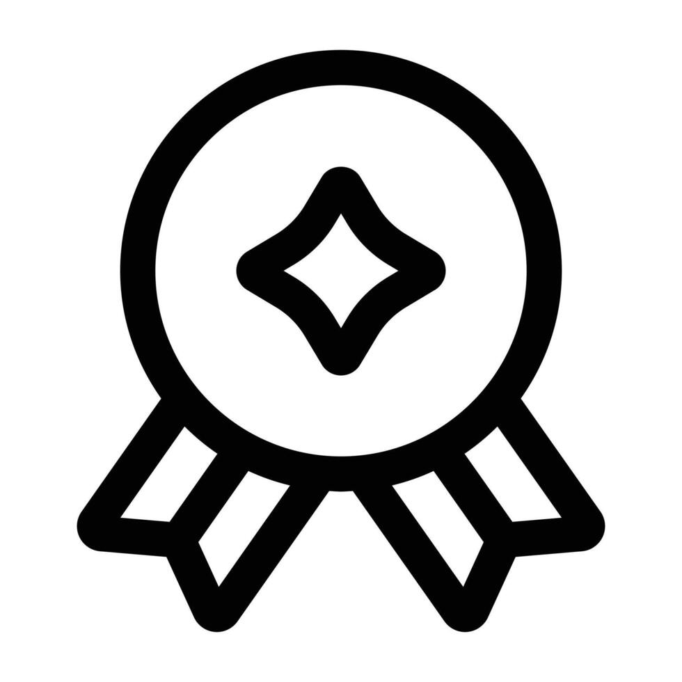 Simple Award Medal icon. The icon can be used for websites, print templates, presentation templates, illustrations, etc vector