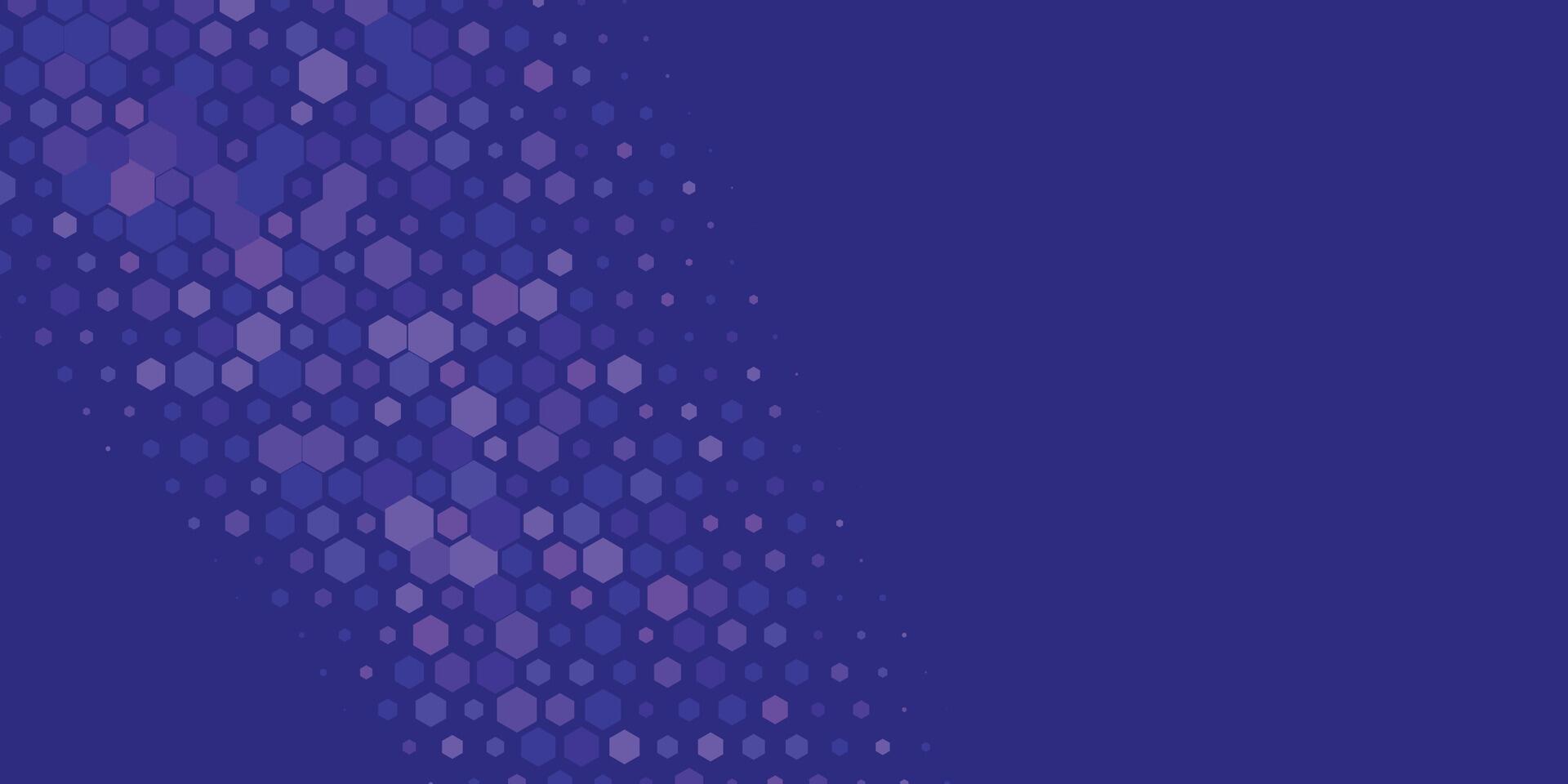 Abstract Hexagon Pattern Geometric multi Color Background vector