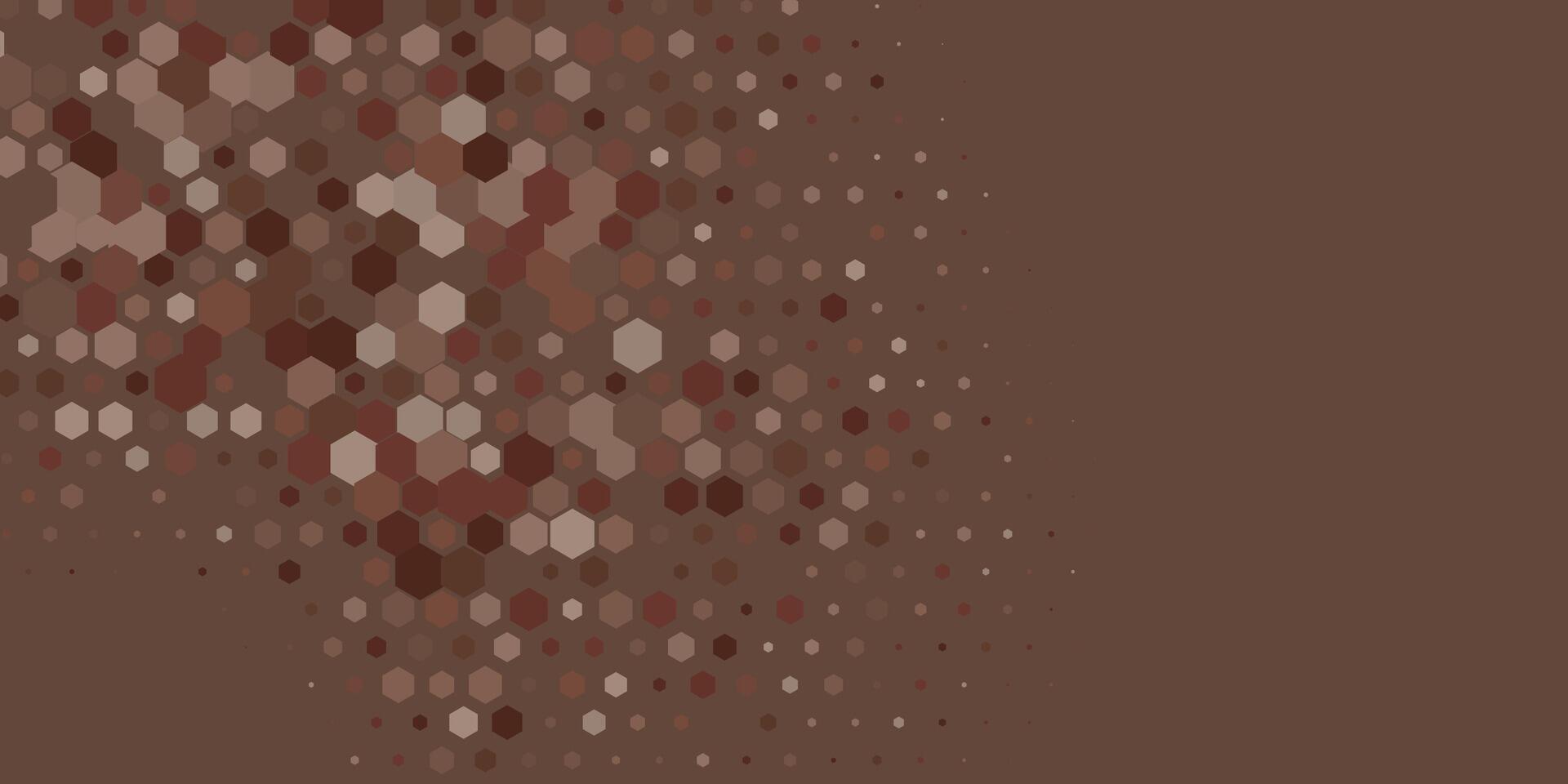 Abstract Hexagon Pattern Geometric multi Color Background vector