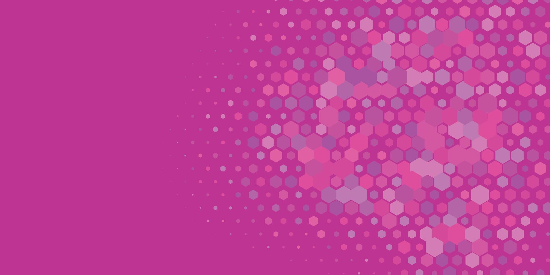Abstract Hexagon Pattern Geometric multi Color Background vector