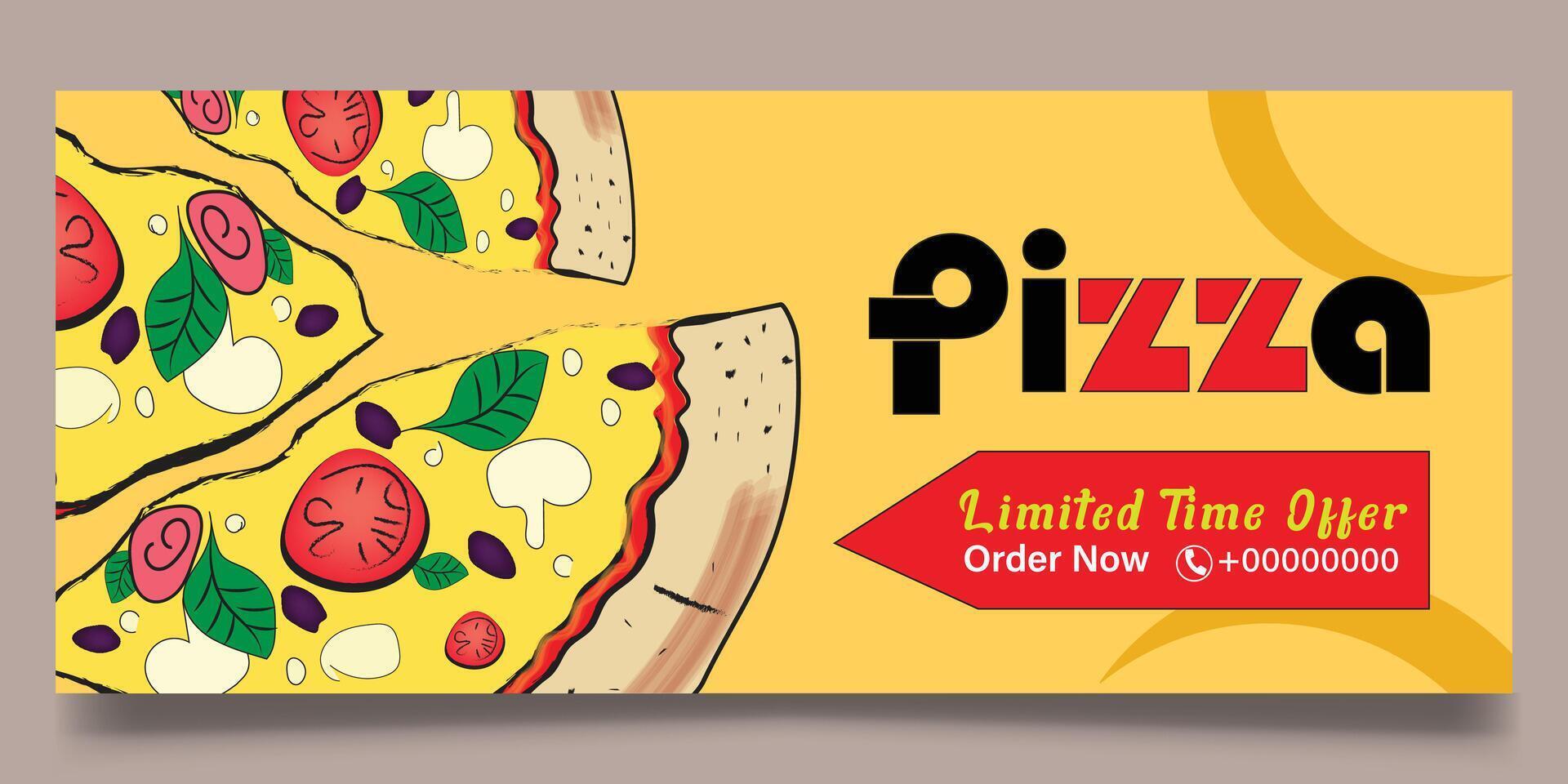 Fast food and Restaurant Banner vector
