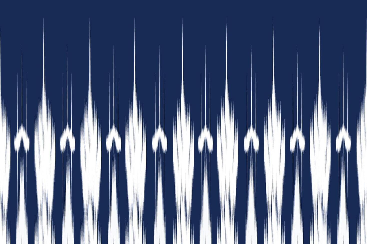 ikat seamless pattern abstract background for textile design. Can be used in fabric design for clothes, textile, fabric, shirt, embroidery vector