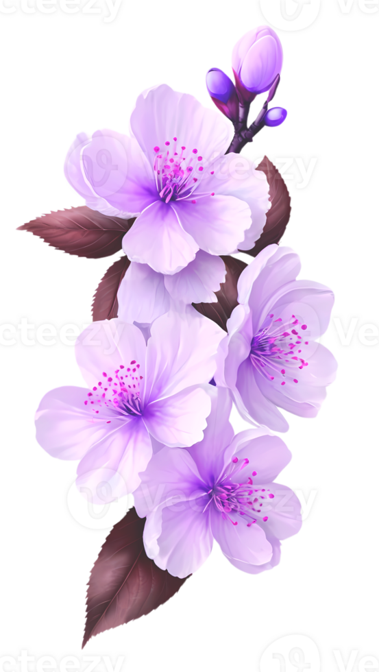 le beauté de Naturel flore avec fleurs png