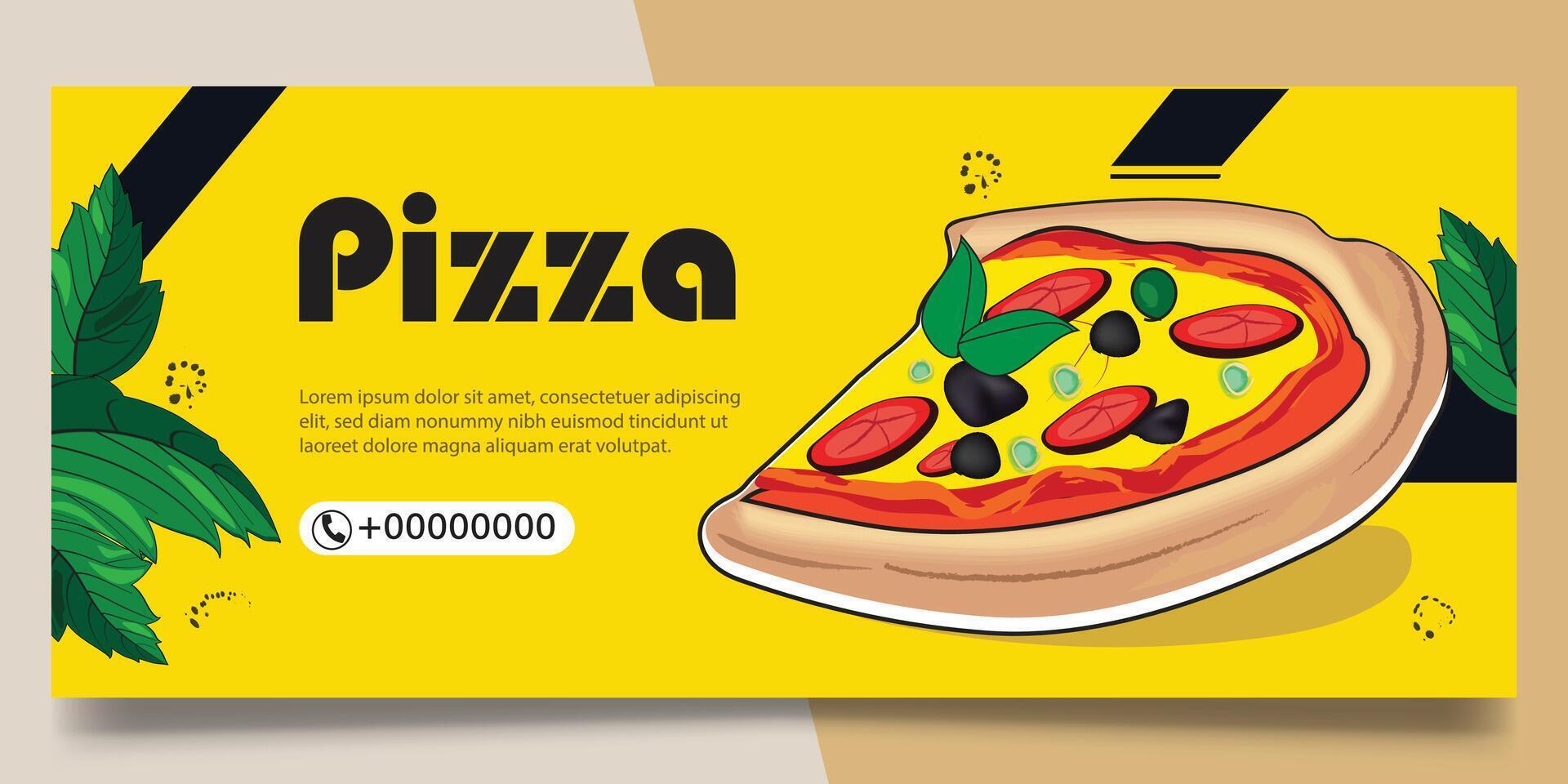 Fast food and Restaurant Banner vector