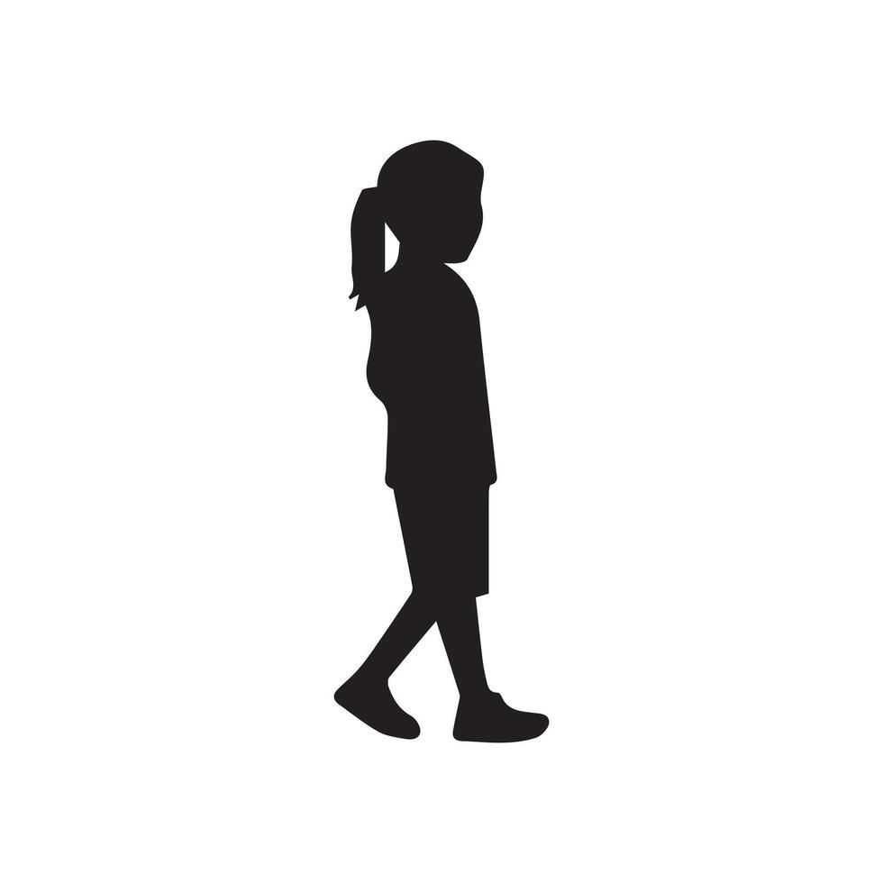 Boy icon on white background. illustration vector