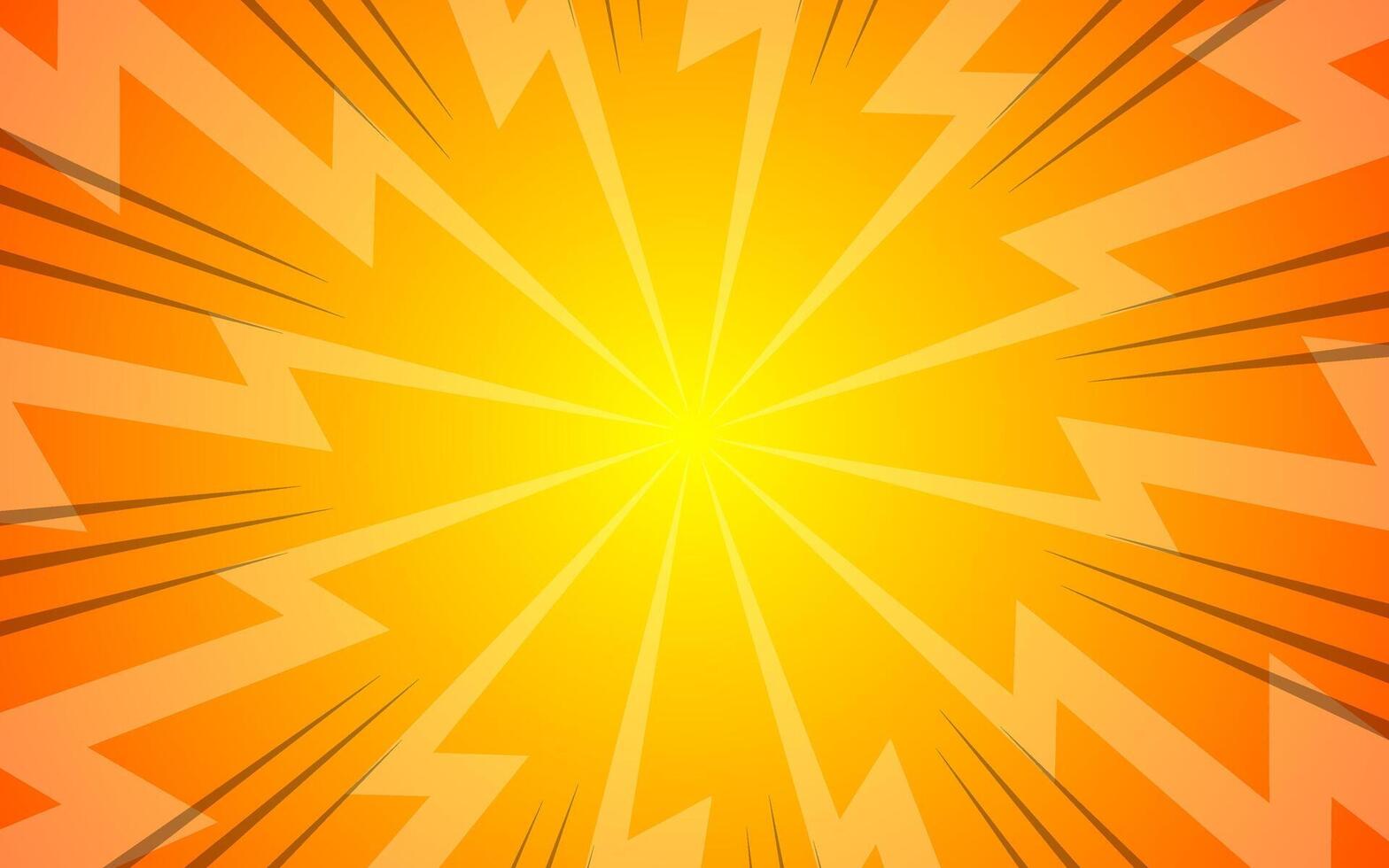 Halftone flash explosion pop art comic background. Illustration vector