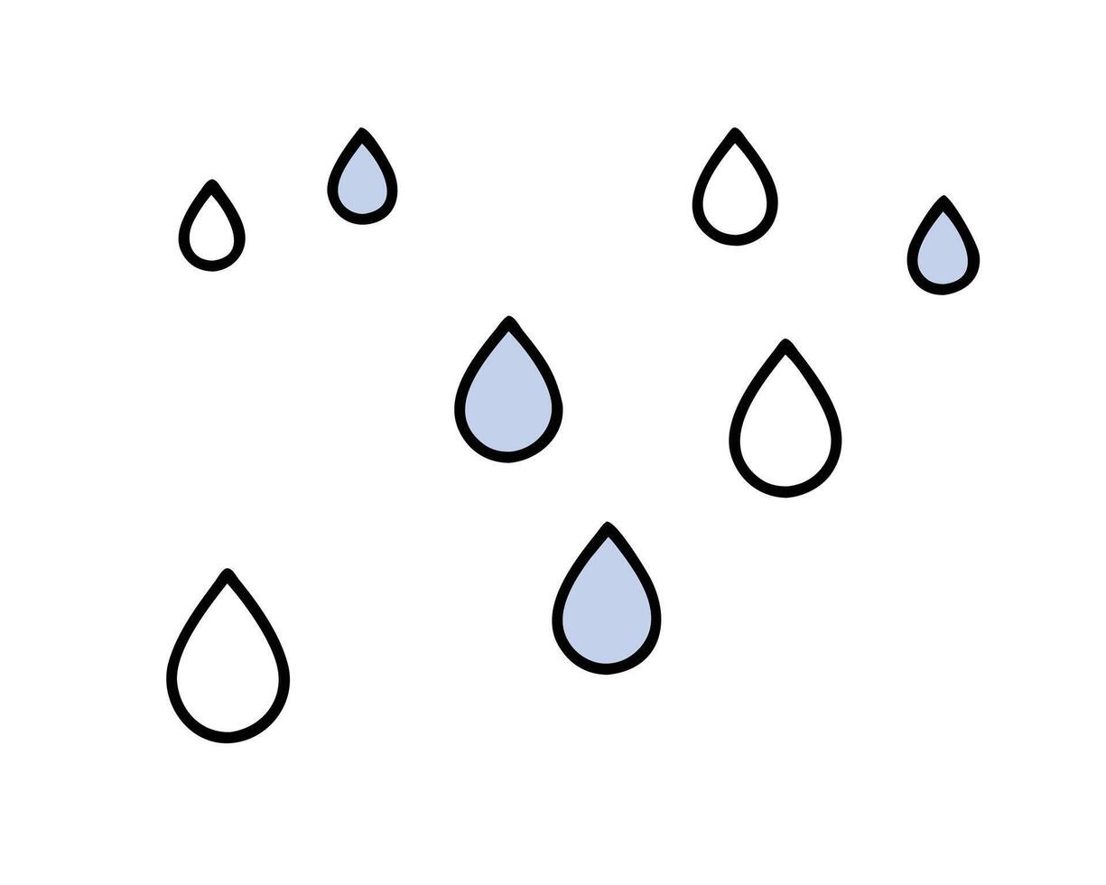 seamless pattern with water dripping vector