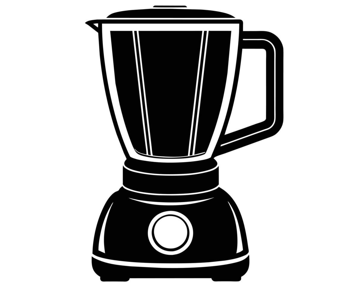 Modern kitchen blender vector