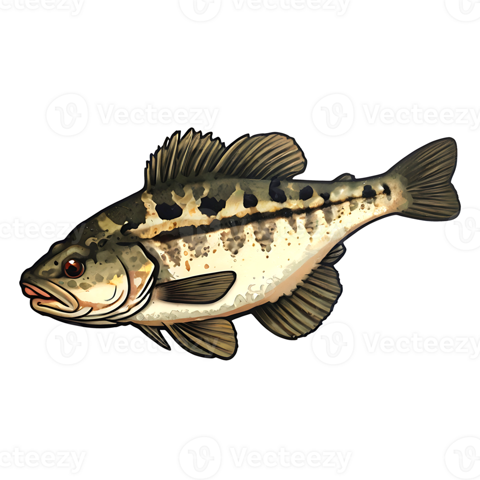 Banjo Fish Logo design png