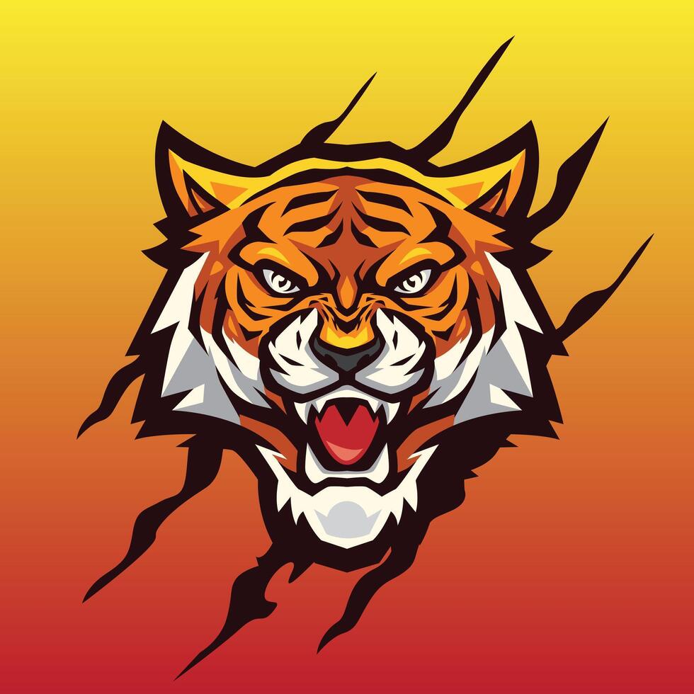 Tiger Logo Mascot vector