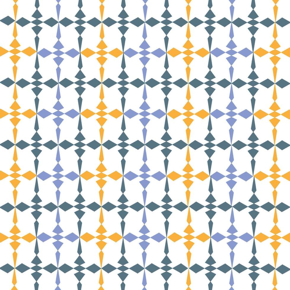 ilustración de sin costura cerca patrón, geométrico forma, multicolor vector