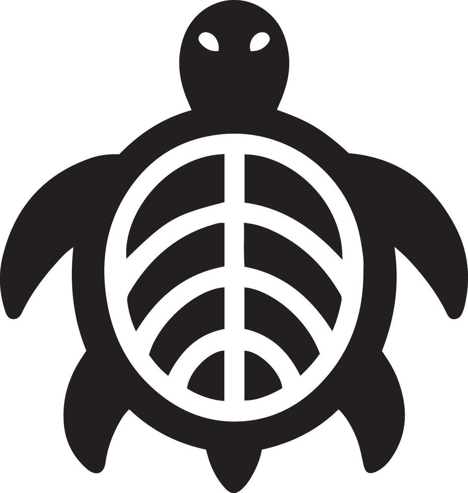 Turtle icon illustration. vector