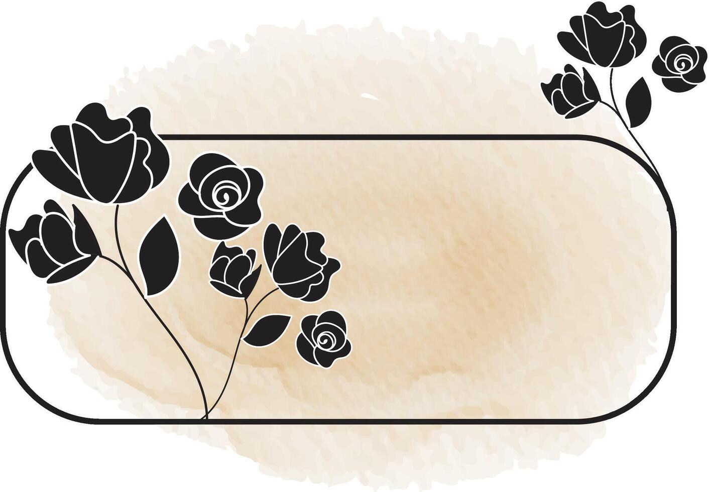 Wedding florist logo templates collection vector