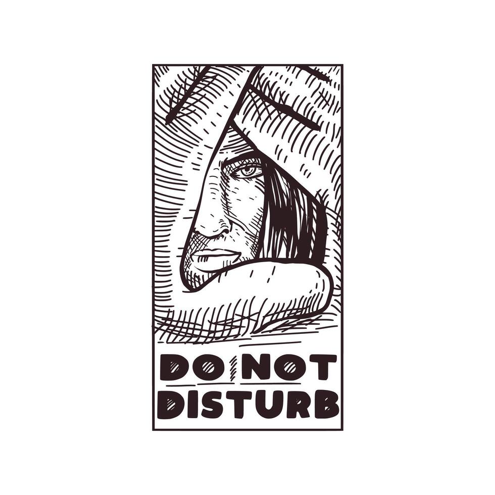 do not disturb icon, please make a silent gesture, psst or shh, silent or secret, shut up, engraving vector