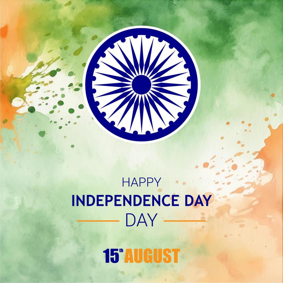 India independence day. Independence day of India background. Indian happy independence day vector