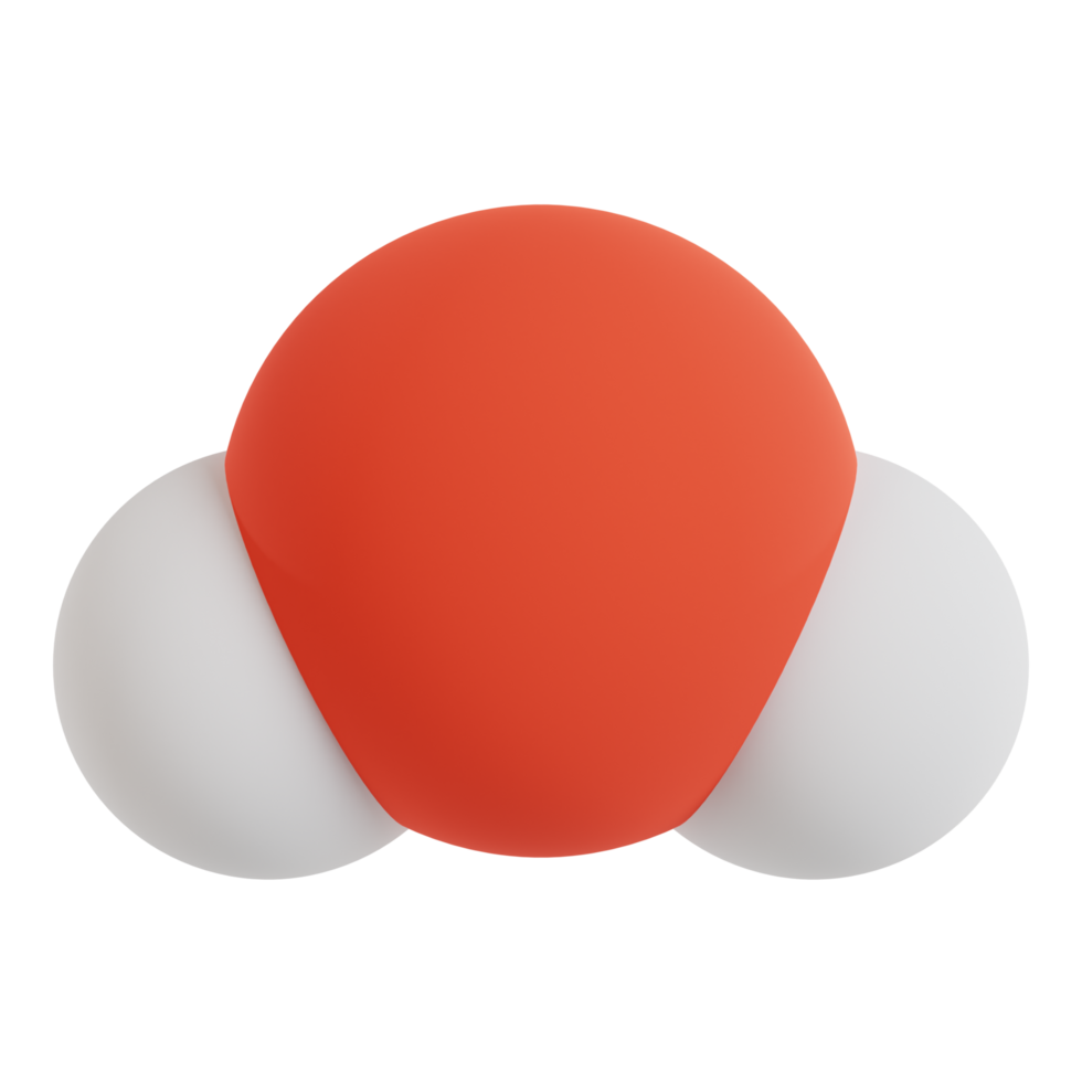 molecule 3d render png