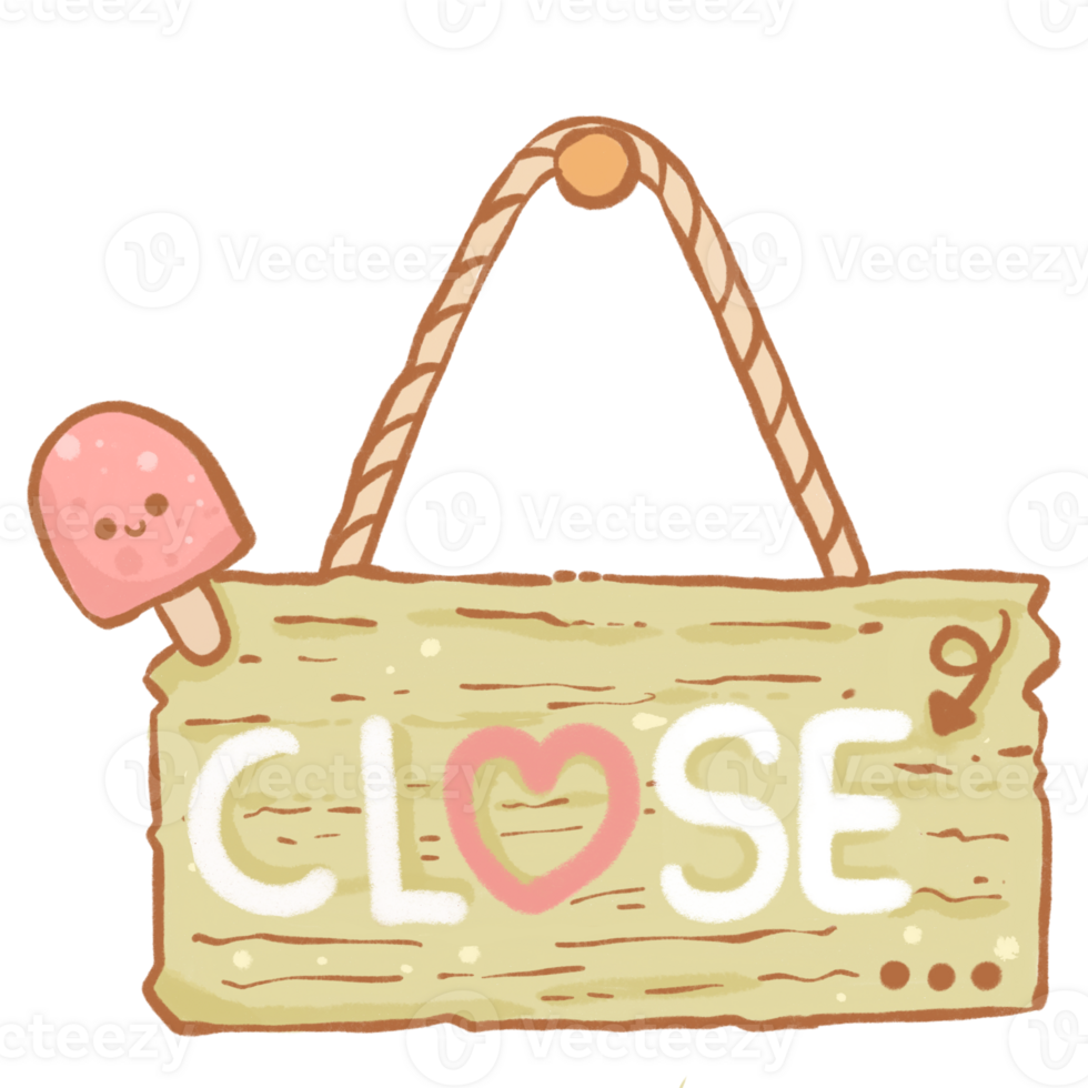 Shop closed sign png