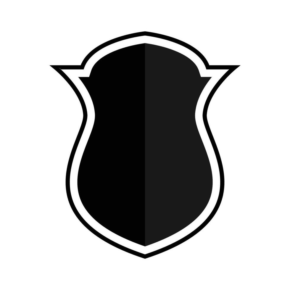 The Illustration of Shield or Emblem vector