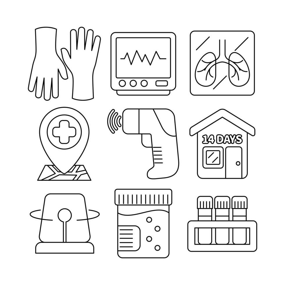 Medical Graphic Element Illustration vector