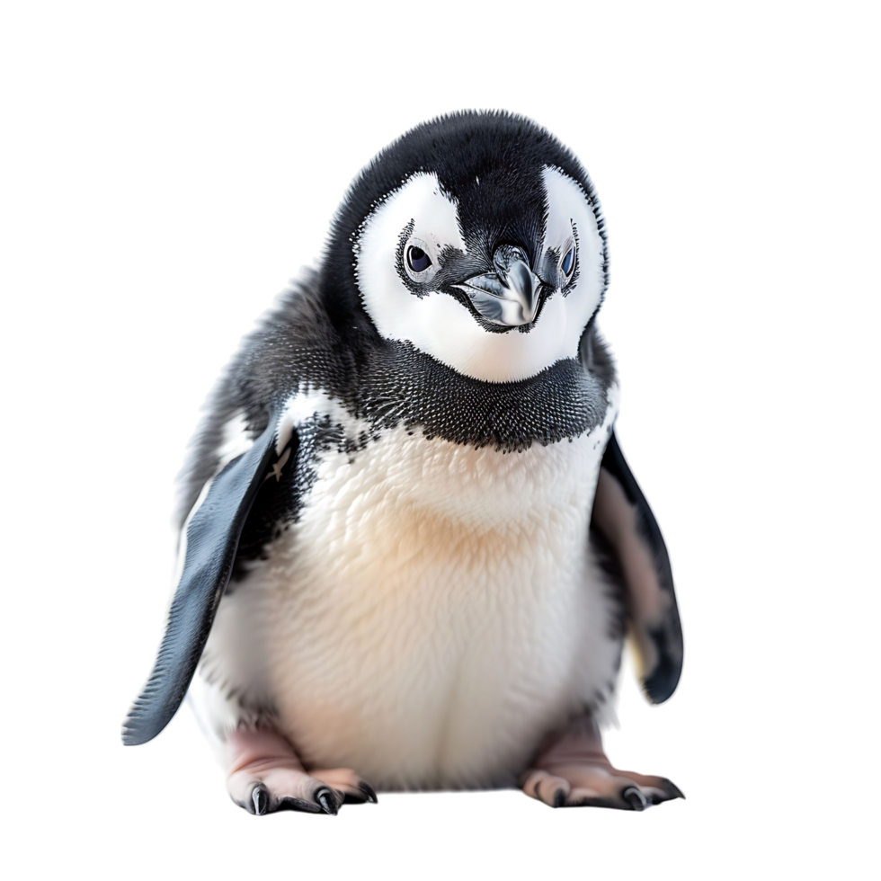 penguin on isolated transparent background png