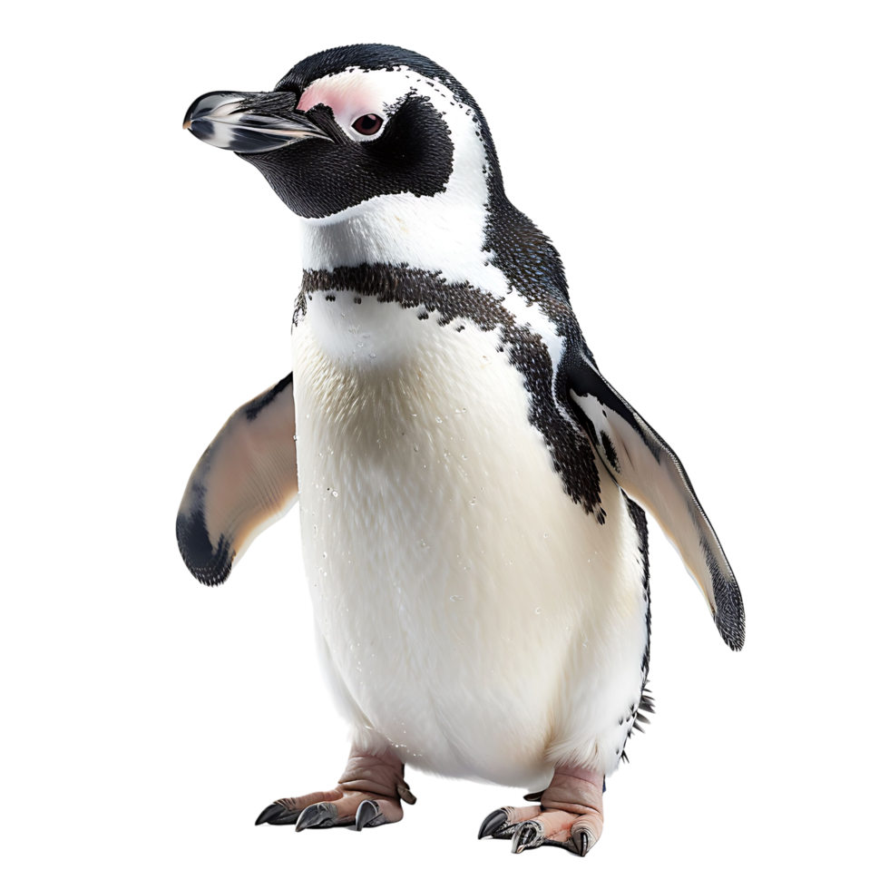 penguin on isolated transparent background png