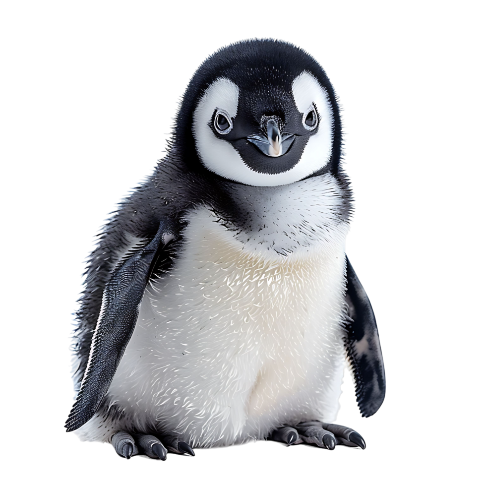 penguin on isolated transparent background png