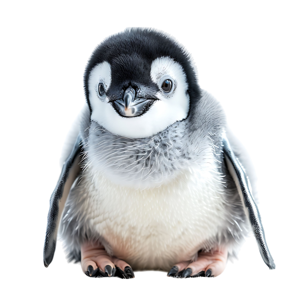penguin on isolated transparent background png