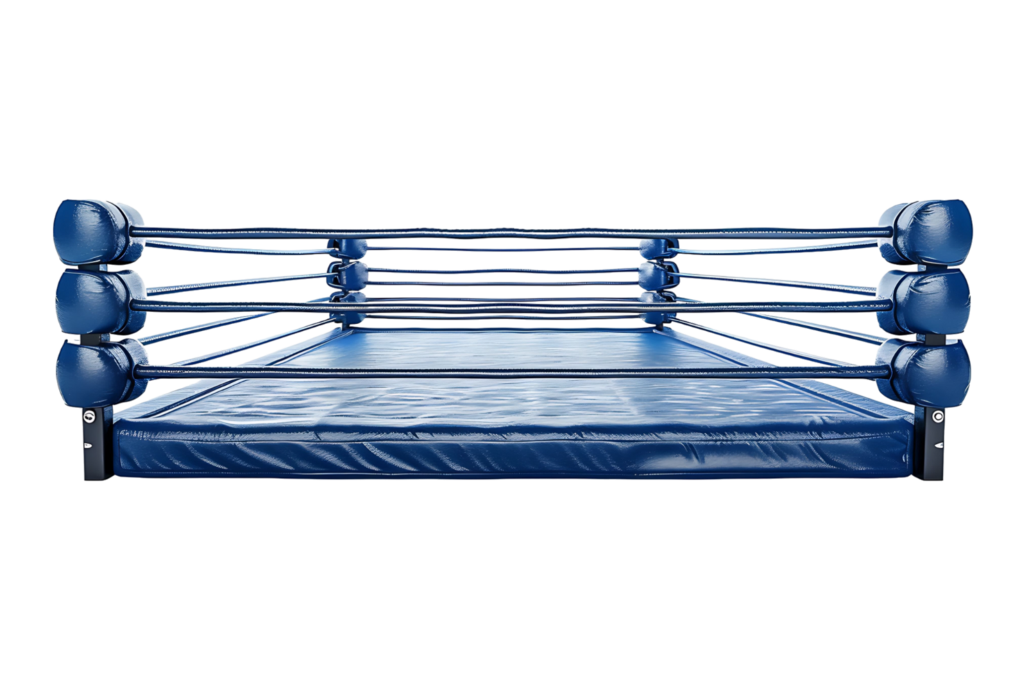 Boxing cage on isolated transparent background png