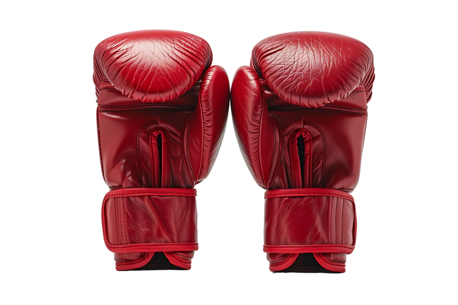 Boxing gloves on isolated transparent background png