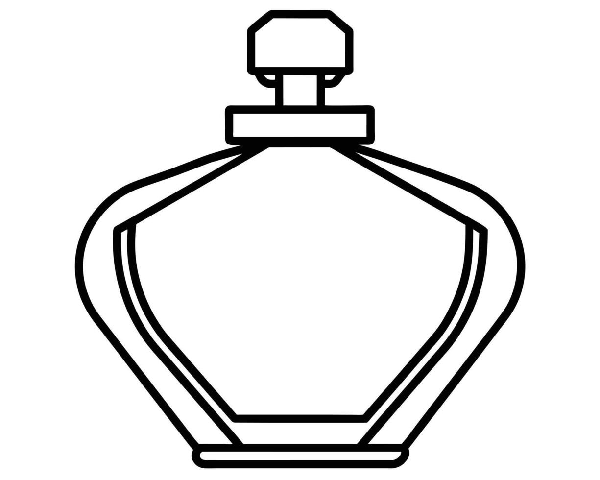 Perfume Bottles icon Line Art Design vector