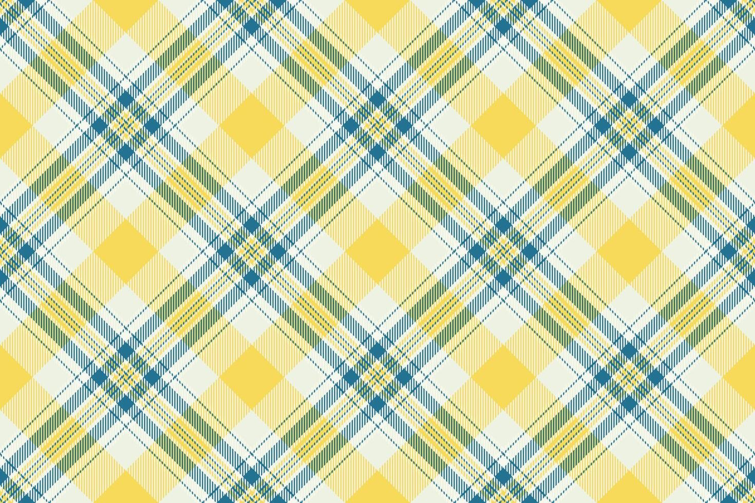 Fabric seamless background of check tartan plaid with a textile texture pattern . vector