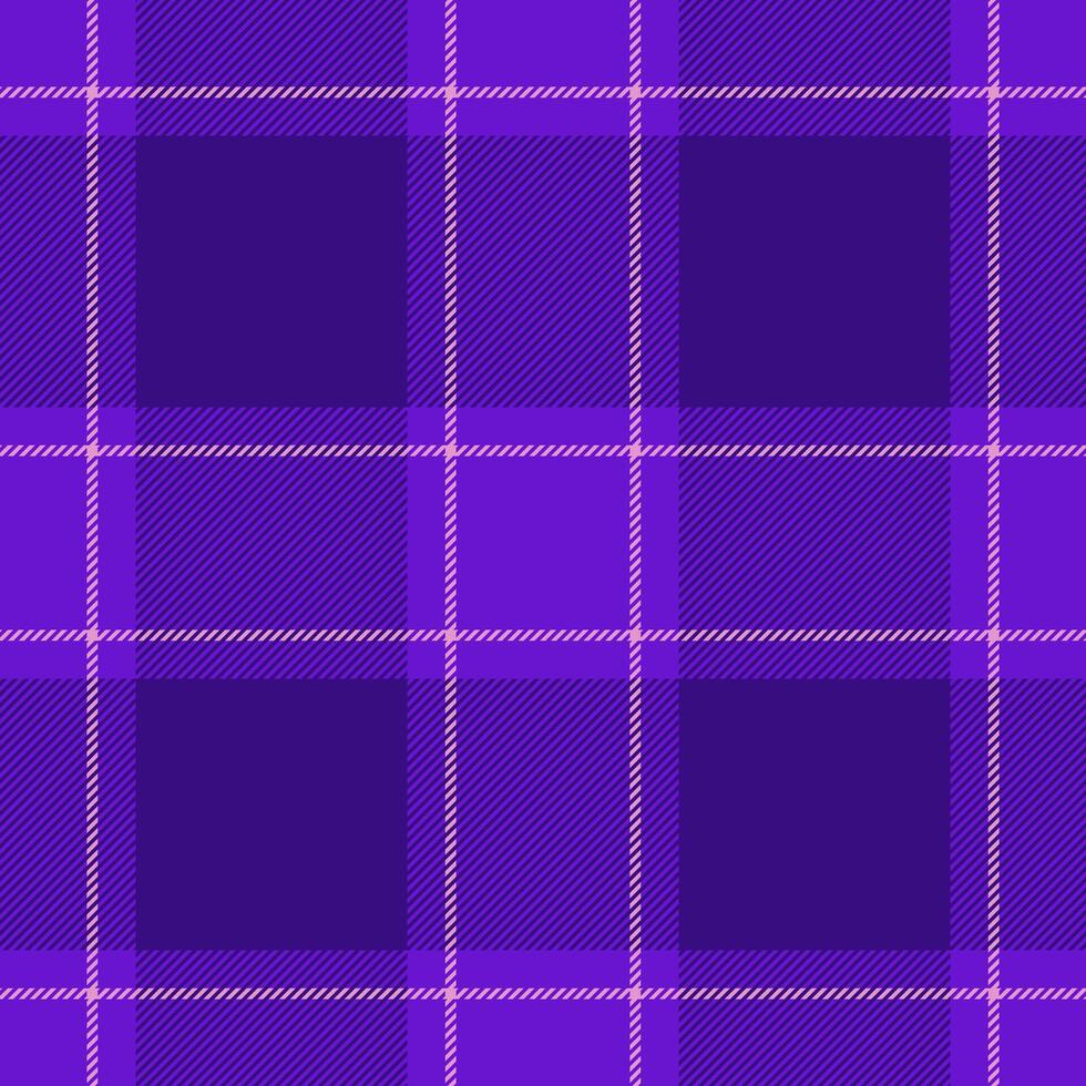 Texture check of plaid pattern textile with a tartan fabric background seamless. vector