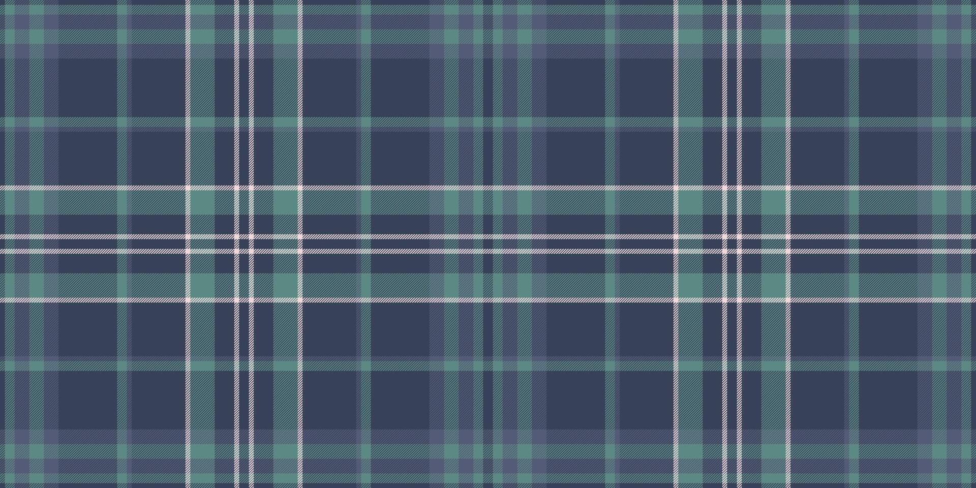 November texture background tartan, painting pattern check plaid. Cool textile seamless fabric in blue and teal colors. vector