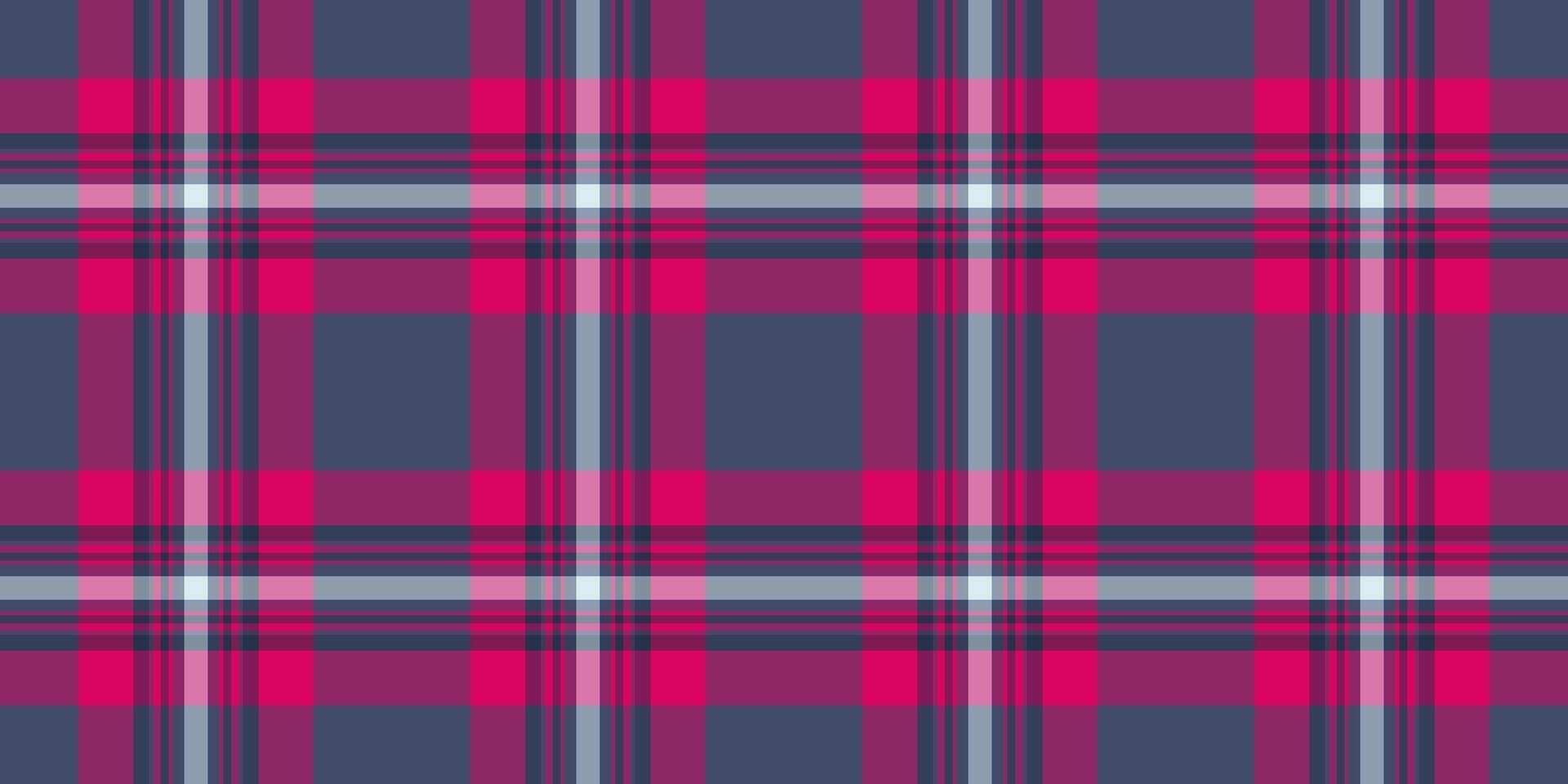 Geometry background check plaid, beautiful texture tartan textile. 40s seamless fabric pattern in pink and blue colors. vector