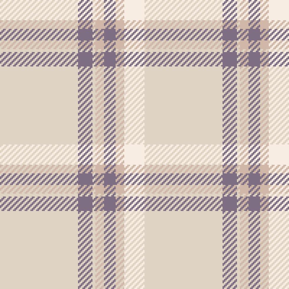 pattern seamless of background fabric check with a plaid tartan texture textile. vector
