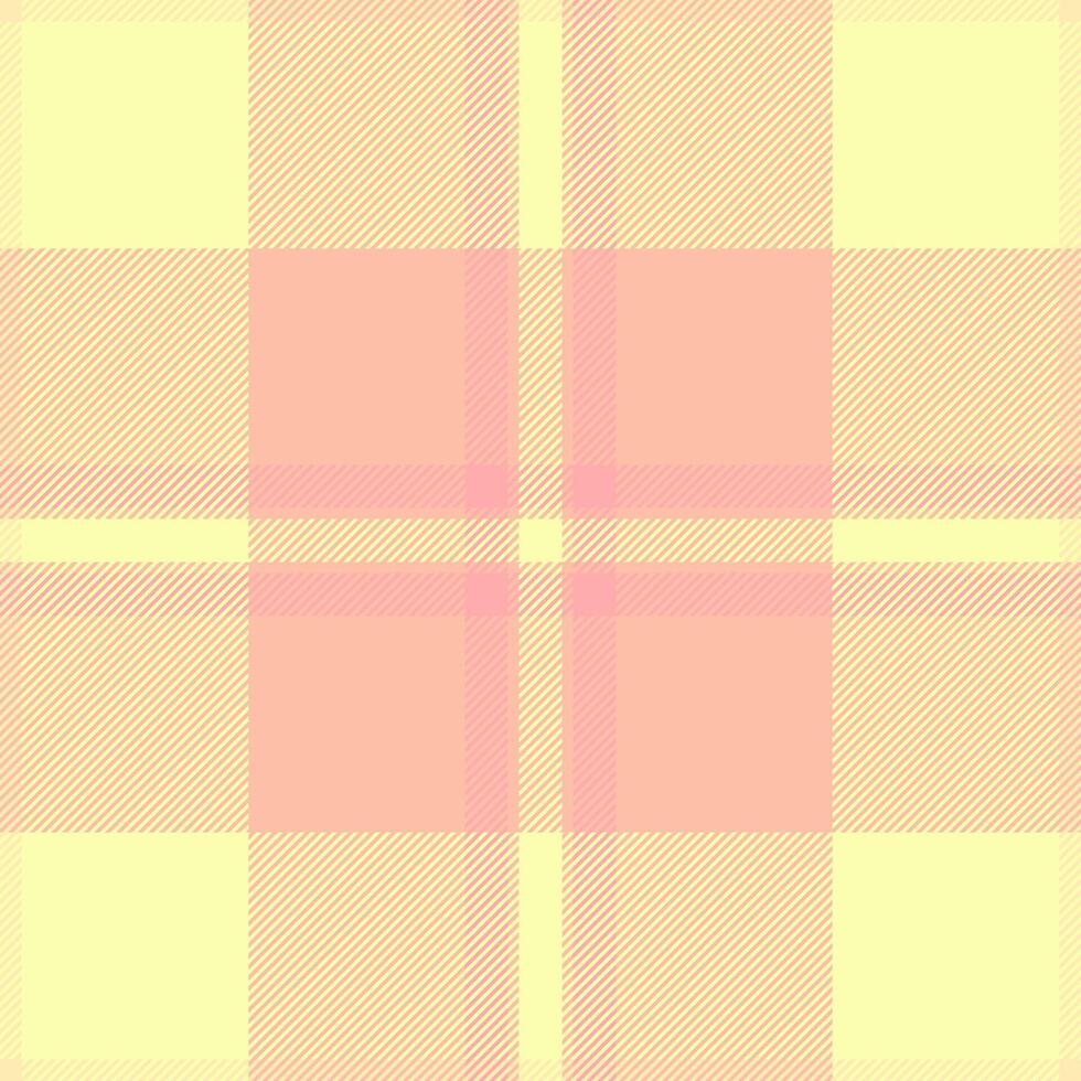 Tartan texture of seamless plaid fabric with a pattern textile background check. vector