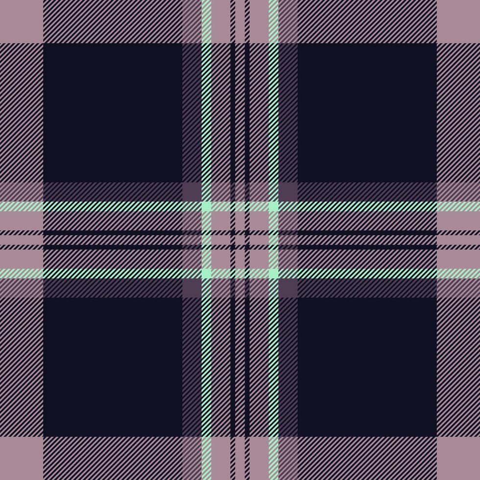Fabric plaid check of background tartan textile with a pattern texture seamless. vector