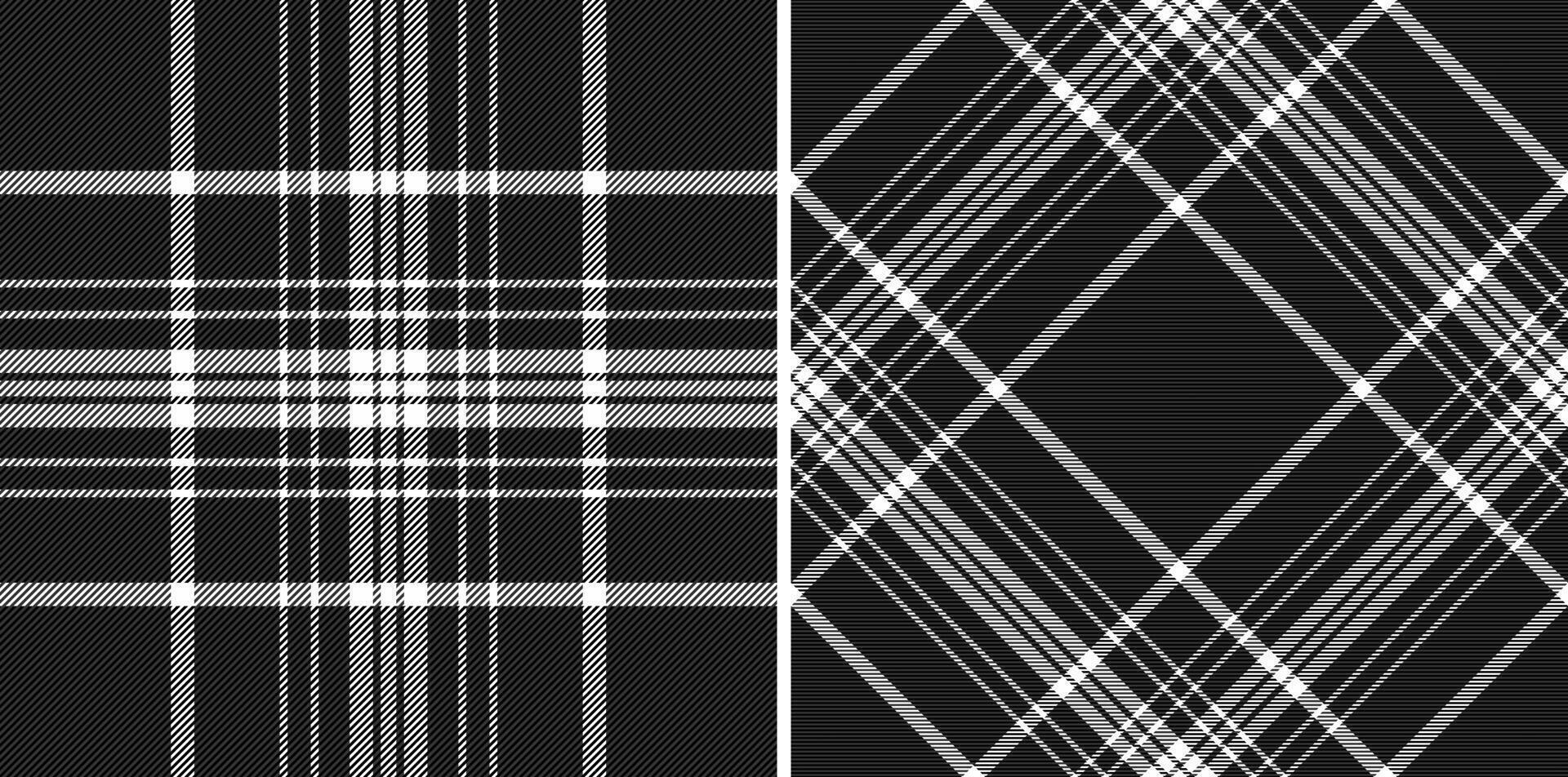 Texture tartan background of check fabric with a textile seamless plaid pattern. vector
