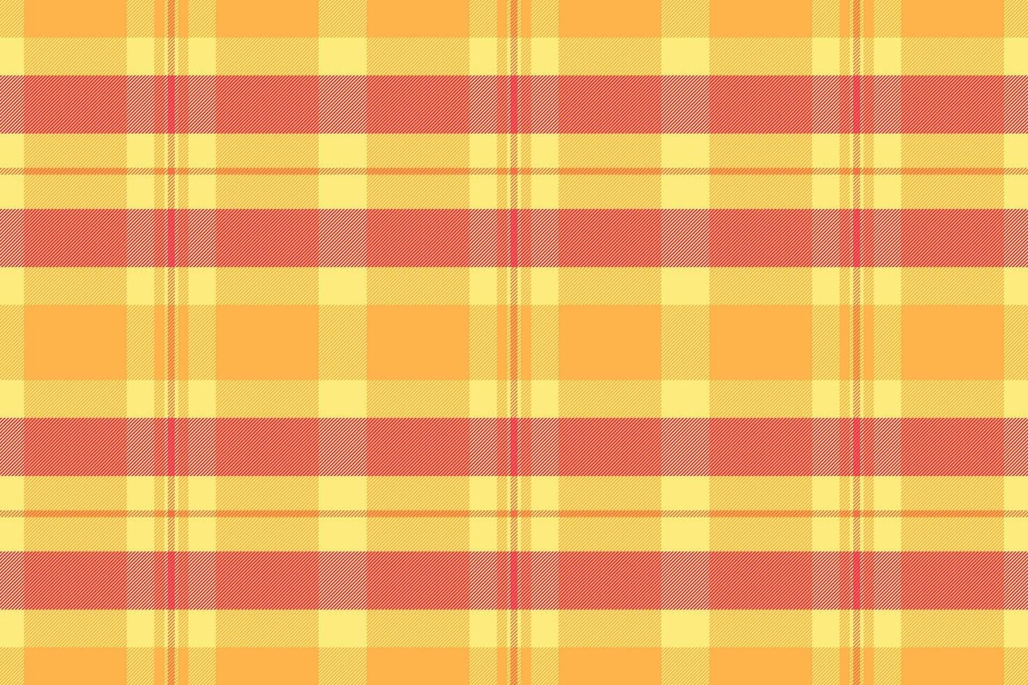 Seamless check tartan of background texture with a fabric pattern textile plaid. vector